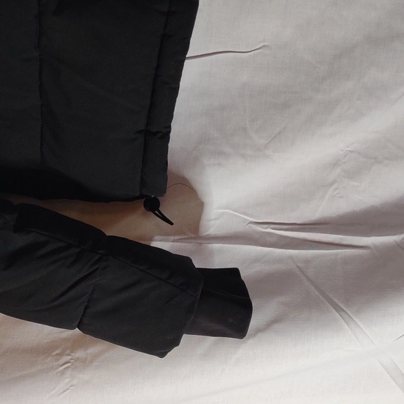 Michael Kors Lady's  Black Puffer Coat w/Quilted Collar - Size Large - Picture 13 of 16